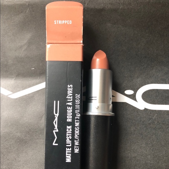 stripped mac lipstick